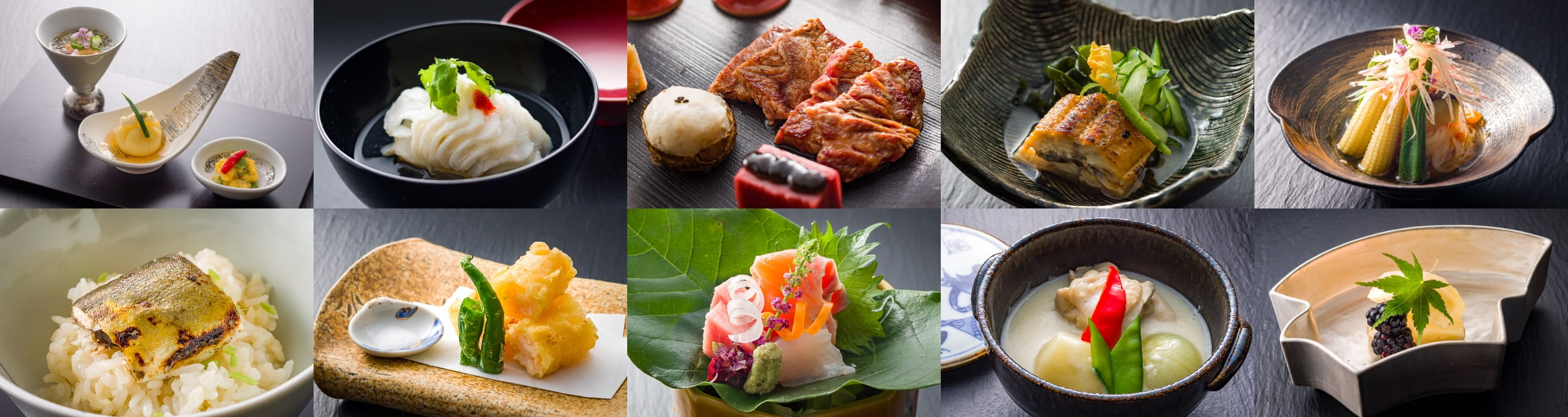 八海木花館 夕食の一例